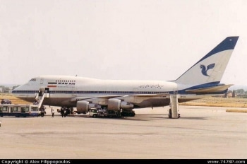EP-IAA B747SP Iran Air