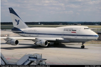 EP-IAB 747SP Iran Air