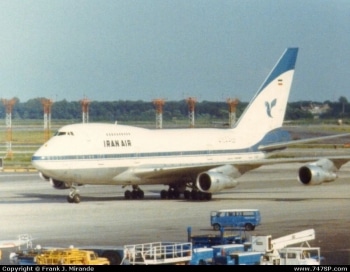 EP-IAB 747SP Iran Air