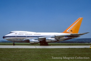 ZS-SPE 747SP South African Airways
