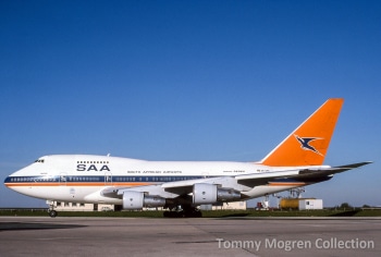 ZS-SPE 747SP South African Airways