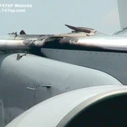 ZS-SPF 747SP L.A.M. Incident at MPM 1998-10-08
