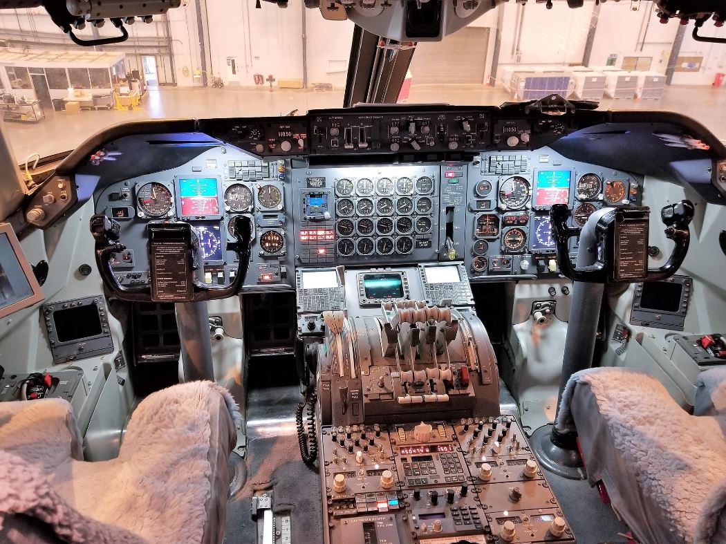VP-BAT Cockpit